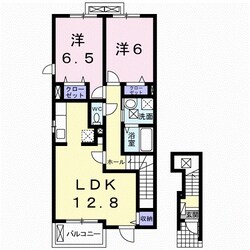 イジュ　ヴィアの物件間取画像